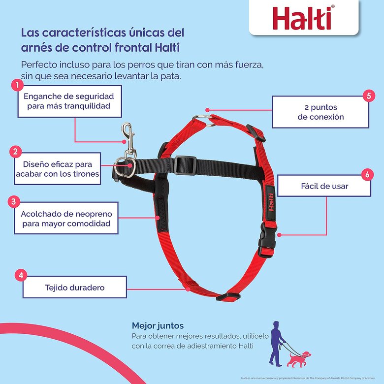 Halti Arnés de Adiestramiento Antitirones para perros, , large image number null